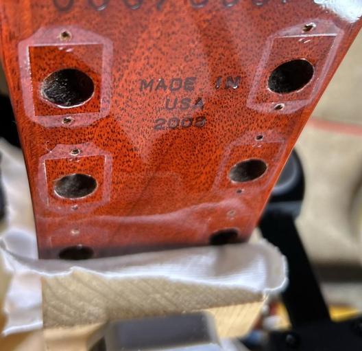 SG CLASSIC HEADSTOCK REPAIR